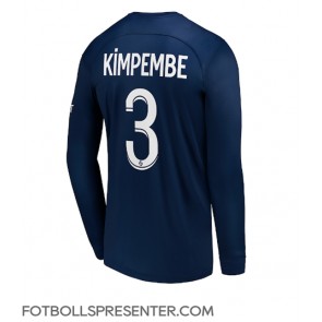 Paris Saint-Germain Presnel Kimpembe #3 Hemma Matchtröja 2022-23 Långärmad